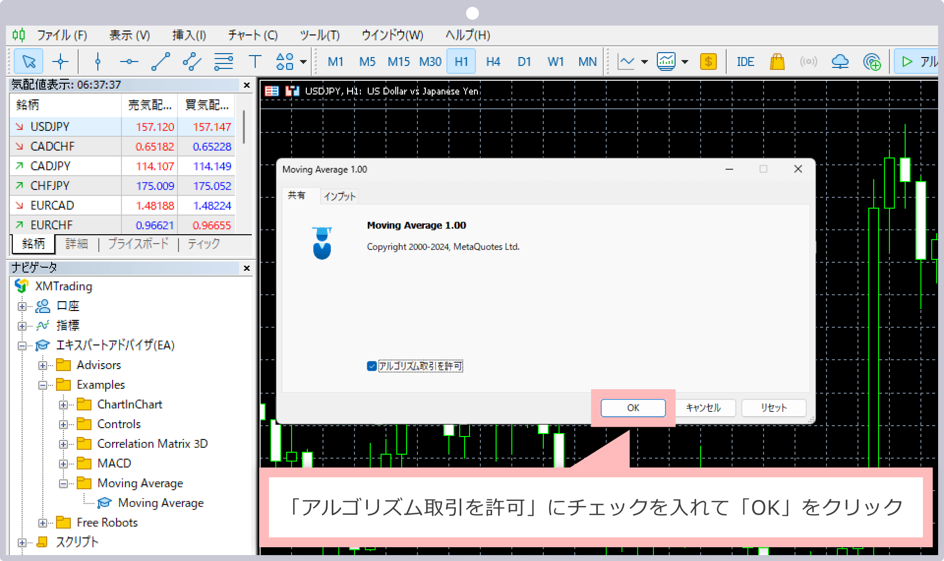 Input Parameters Tab
