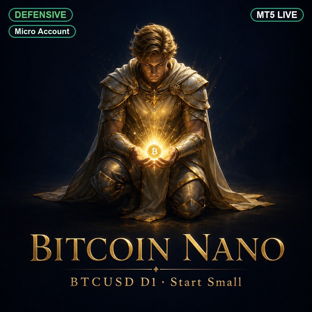 ★ BITCOIN NANO EA (BTCUSD D1 · micro account)
